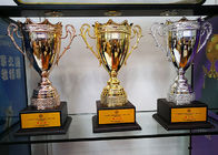 Custom Made Metal Trophy Cup , Sports Match Award Cups Trophies