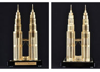Famous Building Home Decorations Crafts , Malaysia Twin Tower Tourism Souvenirs