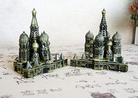 Custom Service DIY Craft Gifts Antique Electroplated Kremlin Buildings Model