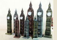 Home Decor DIY Craft Gifts London Famous Big Ben Clock Statue Iron Material