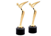 Rose Gold Plated Golf Trophy Awards , Longest Driver PGA Golf Trophies