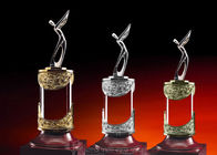 Gross Champion / Second / Third Reward Cup Golf Trophies For Talented Golfers