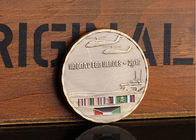 Brass Arab Cultural Souvenirs , Arabism Commemorative Custom Logo Lapel Pins