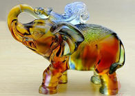 High End Home Decorations Crafts Elephants Figurine Statue For Office / Home Decoration
