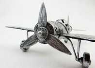 Fighter Model Metal Decorations Art Crafts Iron Material For Office Desk Decor