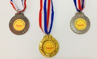 Ribbon 3D Design Service Zinc Alloy Engraved Sports Medals