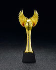 Heart And Wing Custom Engraved Trophy Material Resin Love And Expression In The Office