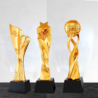 Resin height 280mm Custom Engraved Trophy for Sports Game Winners
