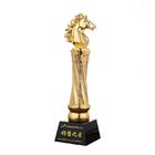 Customized Zodiac Horse Height 290mm Resin Trophy Cup Gifts Decoration