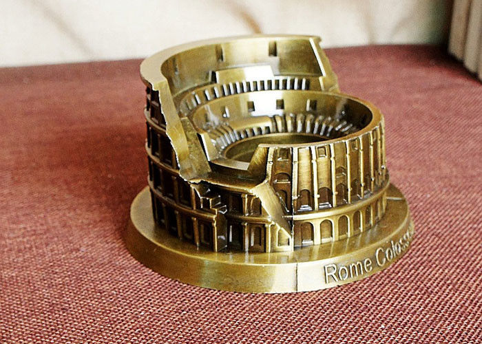 Roman Colosseum Tourist Attractions Replica , Italy Famed Building Simulation Model