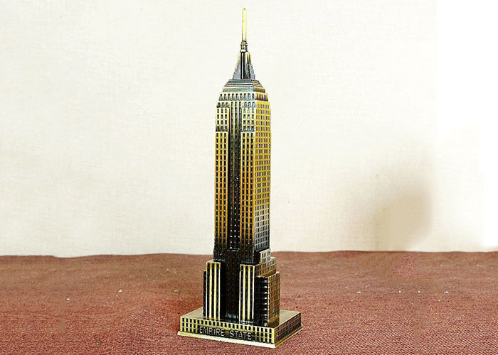 American Empire State Building Model Alloy Material Made Two Sizes Optional
