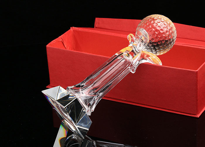 Near - Pin Golf Trophy Cup With Crystal Golf Ball Custom Logo Accepted