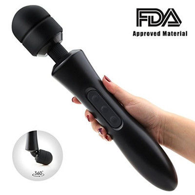 Waterproof Wand Massager USB Rechargeable 2000MAH Silicone Sex Dolls
