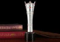 Fantasy Metal Trophy Cup With Luxury Rubies Gold / Silver / Bronze Color Optional