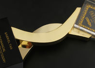 Crystal &amp; Zinc Alloy Custom Made Trophy For Quarterly Awards Ceremony