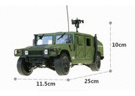 Green Plated Home Decor Crafts , Electronic Military SUV Vehicles Model
