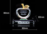 Automobile Perfume K9 Crystal Glass Ornament Crafts With Custom Engraving Logo