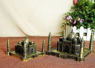 Metal Material DIY Craft Gifts World Famous Building Model India Taj Mahal Replica