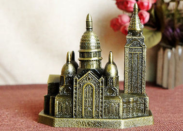 Bronze Plated Keepsake DIY Craft Gifts Russia Cathedral Of Christ Architecture Model