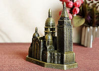 Bronze Plated Keepsake DIY Craft Gifts Russia Cathedral Of Christ Architecture Model