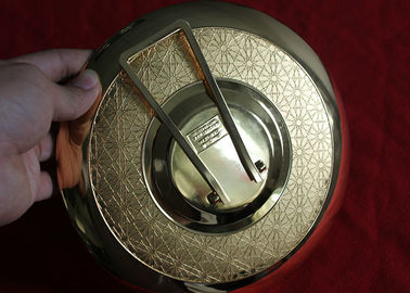 Alloy Material Arab Cultural Souvenirs / Commemorative Plate With Raised Logo