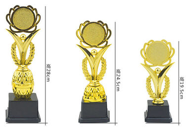 Custom Plastic Trophy Cup Blank Plate Type For Sports Champions Awards