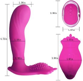 USB Silicone Vibrating Wand Adult Sex Toys For Women