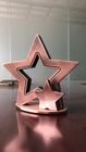 Metal Stars CCC 20cm Height Custom Trophy Cup For Winners