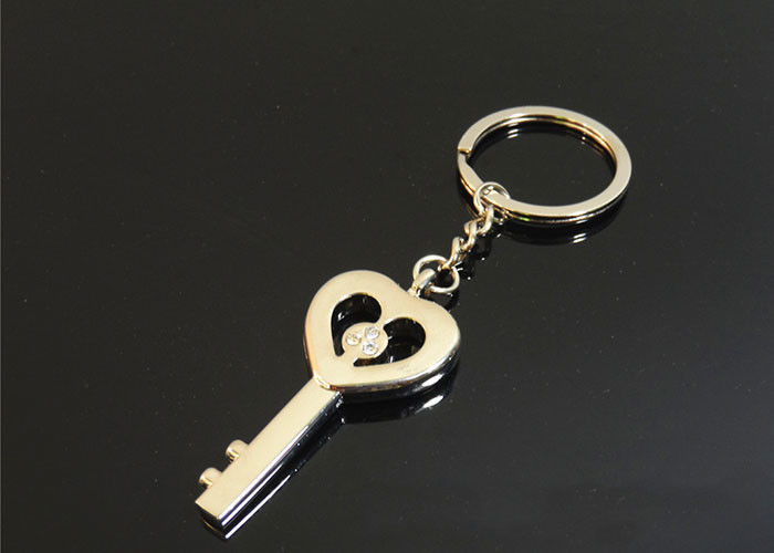 Key Shape Custom Sports Medals , Metal Decorations Crafts Keychain As Gifts / Souvenirs