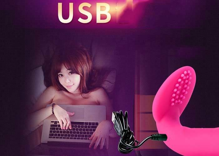 G Spot Clitoris Vibrator Massage Adult World Products , Automatic Sex Toy For Women